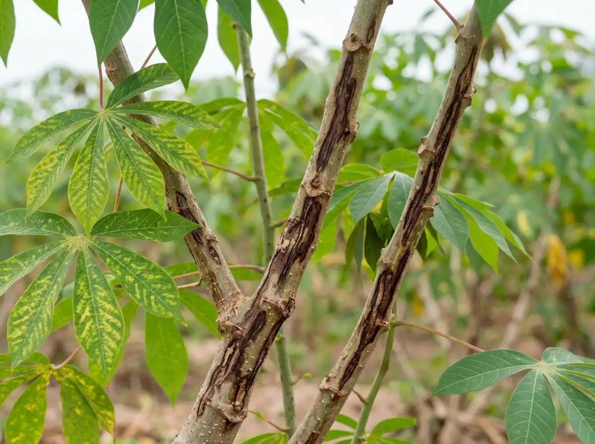Cassava Brown Streak Disease in Cassava, sur Manioc, Viral