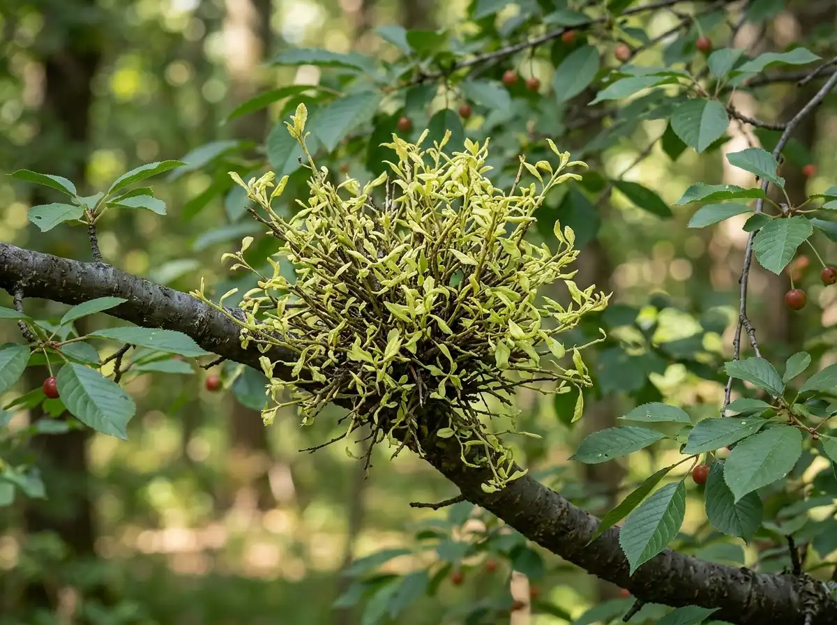 Witches' broom in Bitter, on Bitter Melon, Phytoplasma