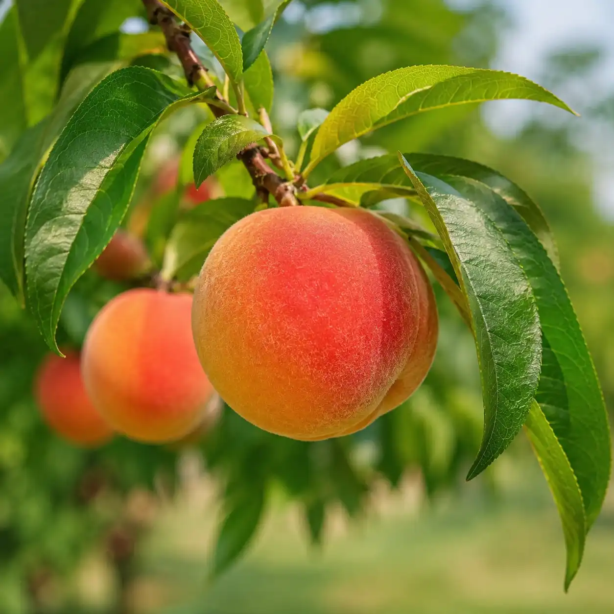 Peach (Prunus persica)